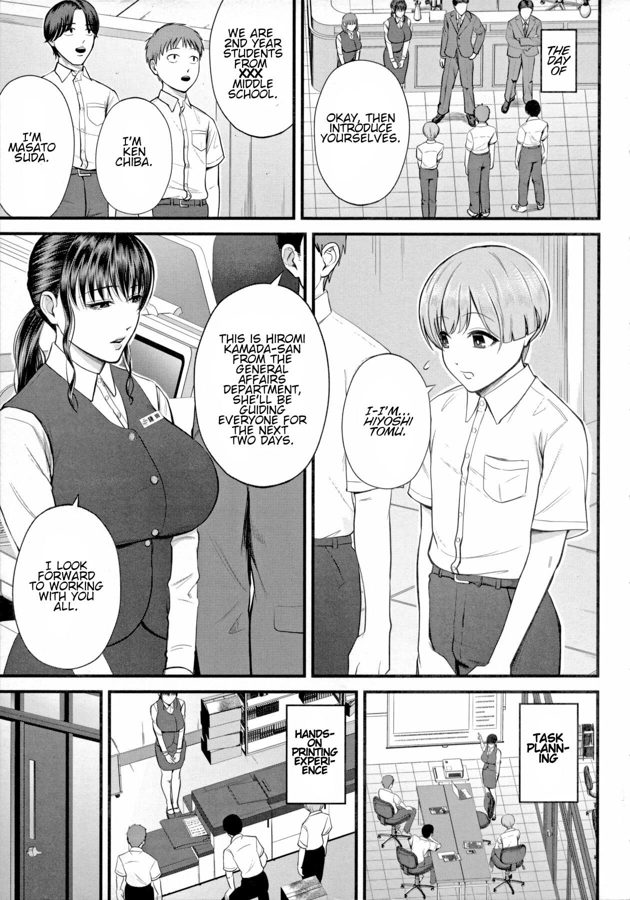 Hentai Manga Comic-Secret Work Experience-Read-3